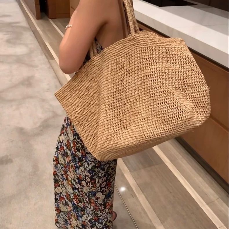 Modne naturalne torby ze słomy – Women'S Raffia Bags recenzja i cena