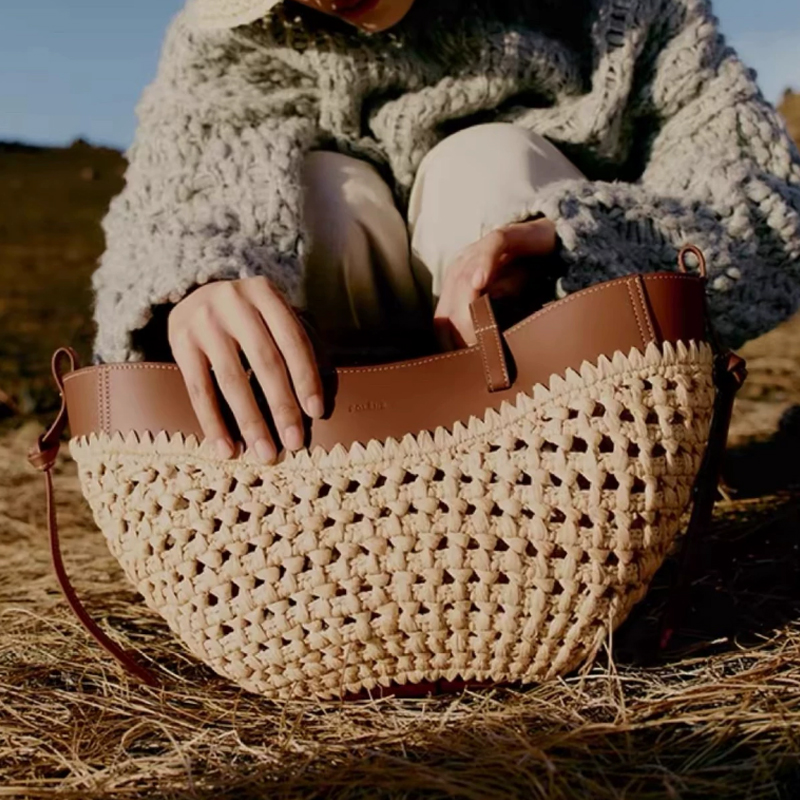 Letnia ażurowa torba na co dzi – Women'S Raffia Bags recenzja i cena